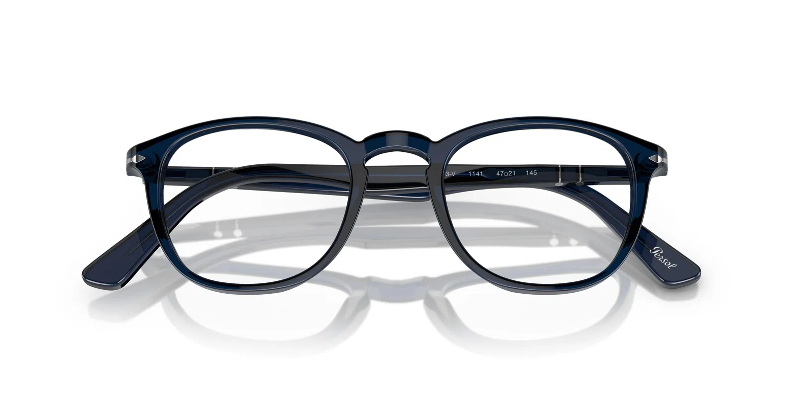 Persol 3143V Eyeglasses - Transparent Blue - view 9